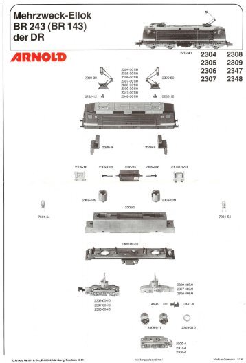 2301 - Arnold Ersatzteile