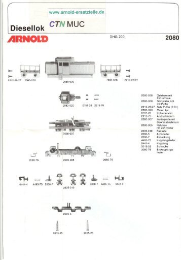 2080 - Arnold Ersatzteile