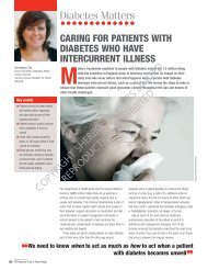 Diabetes Matters - The British Journal of Primary Care Nursing ...