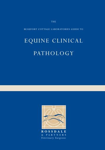 EQUINE CLINICAL PATHOLOGY - Rossdale & Partners