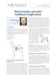 Patent Urachus and other Umbilical Complications by Hattie Sparks
