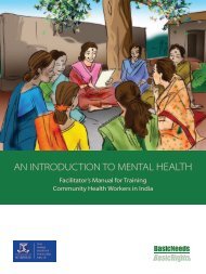 AN INTRODUCTION TO MENTAL HEALTH - The Nossal Institute for ...