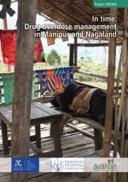 Drug overdose management in Manipur and Nagaland - EHA