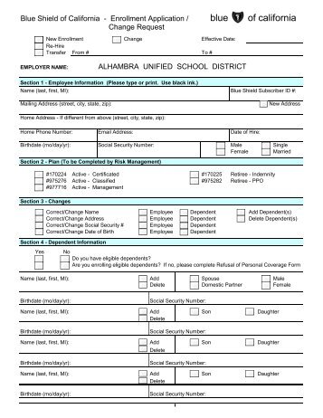 Enrollment Form