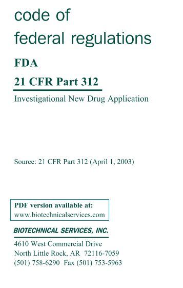 code of federal regulations pdf
