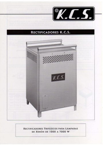 RECTIFICADORES KCS - Kelonik