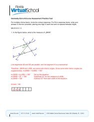 Geometry Practice Test Answers.pdf - St. Johns Virtual School