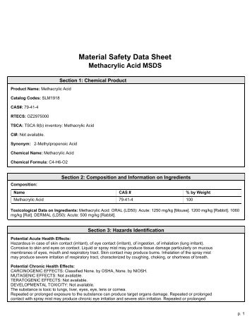 metha_acrylic_acid (maa)_msds.pdf - Jpdyechem.com