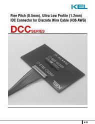 IDC Connector for Discrete Wire Cable (#36 AWG)