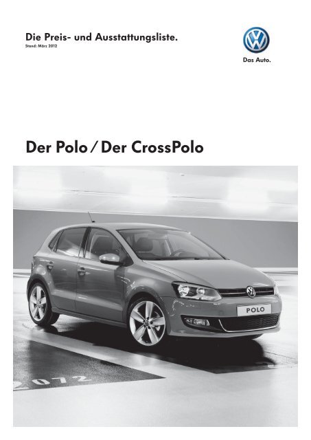 Der Polo / Der CrossPolo - Auto Bergmann AG