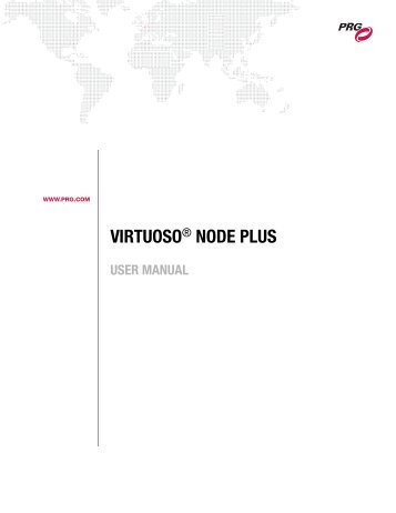 VIRTUOSOÃ‚Â® NODE PLUS - PRG