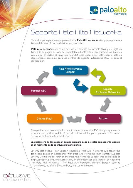 Soporte Paloalto - Exclusive Networks