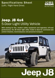 Jeep® J8 4x4 - Jeep J8