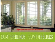 High Quality and Functional Roller Blinds