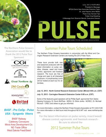 The Pulse - Northern Pulse Growers Association