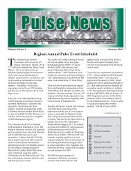 March 07 Newsletter - Northern Pulse Growers Association