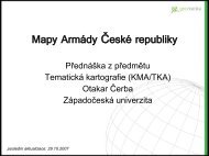 TematickÃ¡ mapovÃ¡ dÃ­la na podkladÄ vojenskÃ½ch topografickÃ½ch map