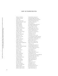 LIST OF PARTICIPANTS - Instituto de AstronomÃ­a - Unam