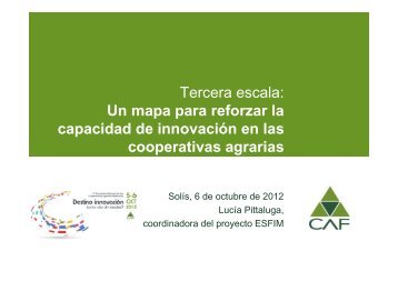 PPT aquÃ­ - Cooperativas Agrarias Federadas