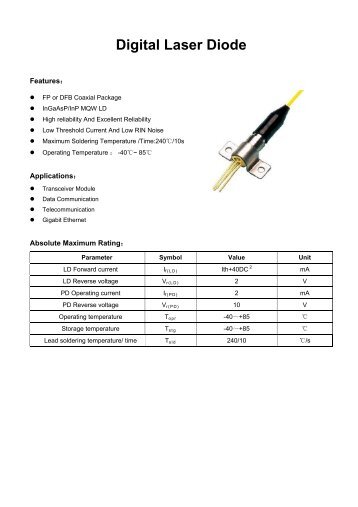 Digital Laser Diode - Elimec