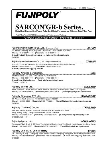 Sarcon® GR-b - Elimec