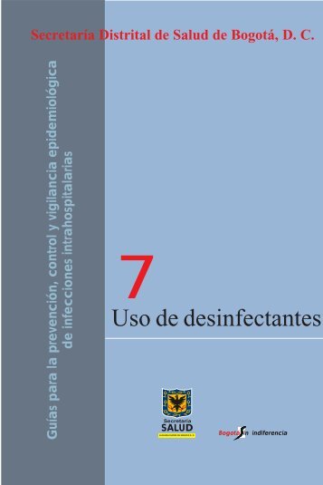 007 DESINFECTANTES - Secretaría Distrital de Salud