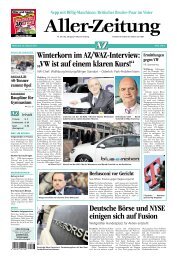 Winterkorn im AZ/WAZ-Interview: â€žVW ist auf einem klaren Kurs!â€œ