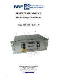 BENUTZERHANDBUCH