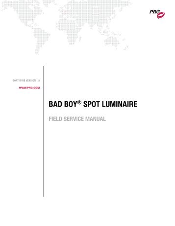 BAD BOYÃ‚Â® SPOT LUMINAIRE - PRG