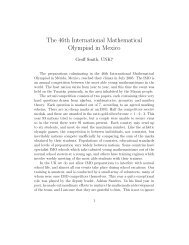 The 46th International Mathematical Olympiad in ... - UK IMO Register