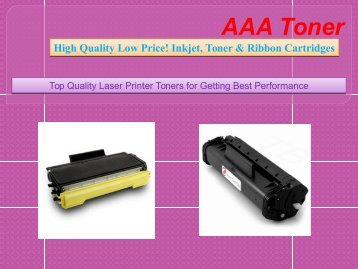 Top Quality Laser Printer Toners for Getting Best Performance