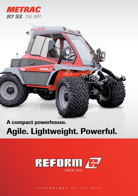 METRAC H7 Sx 70 HP - Reform