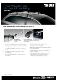 WingBar Edge Fixed Points Product Sheet - Thule