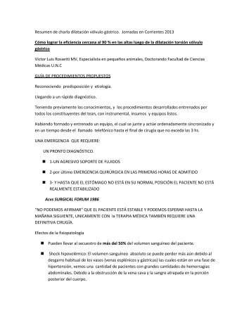 DisertaciÃ³n Dr. Rossetti (139 Kb) - Vetcomunicaciones.com.ar