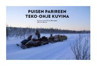 PUISEN PARIREEN TEKO-OhjE KUvINA - Ahma