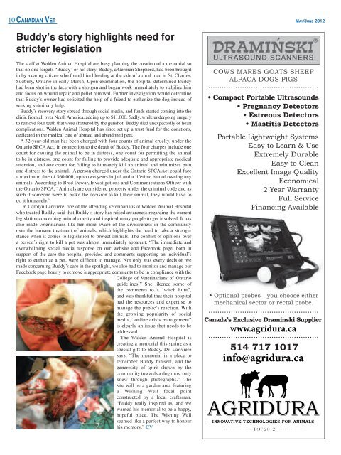 canadian vet - K2 Animal Health Publishing