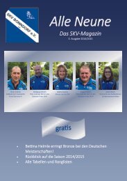 Alle Neune, Ausgabe 3 - 2014/2015