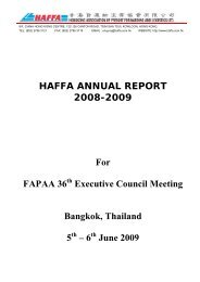 6 June 2009 - Federation of Asia Pacific Aircargo Associations