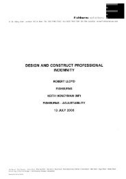 design and construct professional indemnity - Insurance Market ...