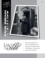 Simchas Torah booklet (PDF) - COLlive.com