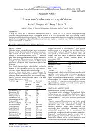 evaluation of antibacterial activity of ocimum - International Journal ...