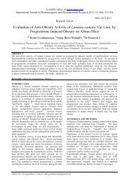 Full Text PDF - International Journal of Pharmacognosy and ...