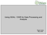 Using GDAL - Osgeo Download Server