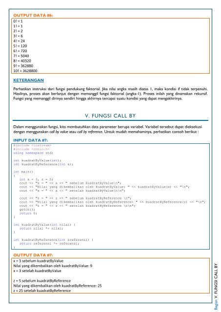 SUB PROGRAM (FUNGSI)