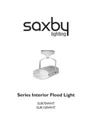 Outdoor IP67 Saxby Lighting Ikon LED 0.45 W Daylight 6000 K Round 30 mm Indoor 
