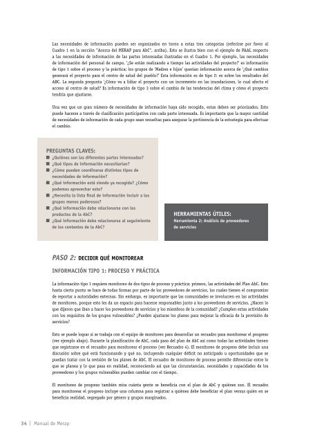 MANUAL DE MERAP - CARE Climate Change