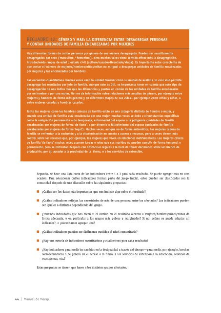 MANUAL DE MERAP - CARE Climate Change