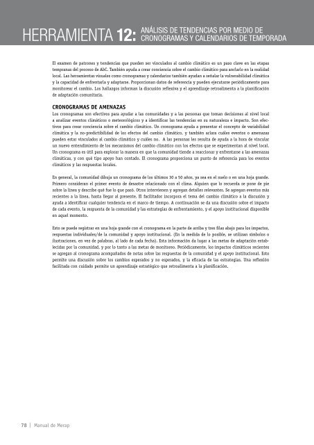 MANUAL DE MERAP - CARE Climate Change