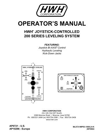 ML0721 - HWH Corporation