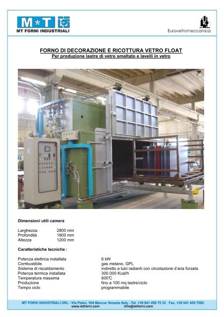 muffola decorazione e ricottura float ita 2 - MT Forni Industriali 